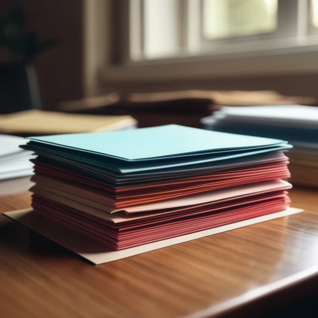 teczki04 teczki na biurku